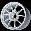 Advan RZIII 18x8.0 / +47 Offset / 5x100 BC / 63mm Bore / Racing White Metallic & Diamond Cut
