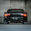 AlphaRex 23-25 Nissan Z Nova-Series Twin-Loop Style Prismatic LED Tail Lights - Black (691010)