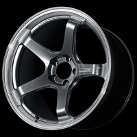 Advan GT Beyond 19X9.5 / +22 Offset / 5x120 BC / +22mm Bore / Machining and Hyper Platinum Black