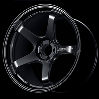 Advan GT Beyond 19x9.5 +22 5x120 Racing Titanium Black Wheel